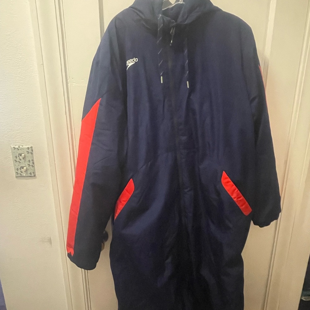 Speedo Navy and Red Women's Jacket